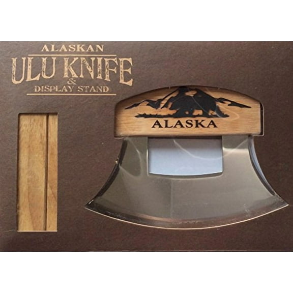 Arctic Circle Ulu w/Rustic Bear 18350