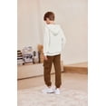 thumbnail image 6 of Arshiner Boys Sweatsuit Color Blocking Pullover Sweatshirt and Camouflage Pants Boys Fall Outfits, 6 of 6