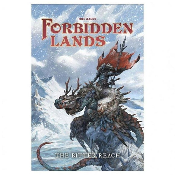 Free League Publishing FLFFBL007 Forbidden Lands - The Bitter Reach Role Play Game