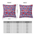 thumbnail image 2 of Pofeuu Sea Stars Print Double-sided plush pillowcase Square Throw Pillow Covers Pillows Cover for Living Room Bedroom Sofa Couch Cushion Cover（No pillow core）-26"x26", 2 of 7