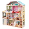 thumbnail image 3 of KidKraft Majestic Mansion Wooden Dollhouse with 34-Piece Accessories, Working Elevator and Garage, 3 of 13