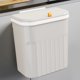 thumbnail image 4 of Papelera de cocina de plástico con anillo de presión | Papelera sin escalones que bloquea los olores | Cubo de basura pequeño para el hogar, baño, dormitorio, sala de estar, oficina, 4 of 6