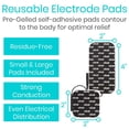 thumbnail image 6 of Vive Wireless TENS Unit Muscle Stimulator – EMS Pain Relief Therapy Device, 6 of 9