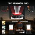 thumbnail image 4 of VEVOR LED Camping Lantern Battery Powered All-in-one for Exceptional Experience, 4 of 9