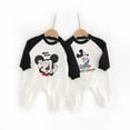 thumbnail image 2 of Nuevo mono de dibujos animados de Disney Mickey Mouse, ropa para niños y niñas recién nacidos, peleles de algodón, monos de manga larga para bebés, primavera y otoño, Kids12M Gao Jinjia LED, 2 of 2