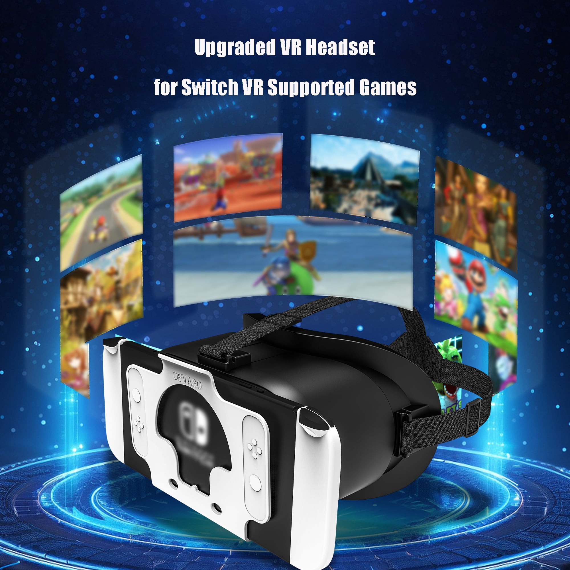 Upgrade VR Headset for Nintendo Switch - Switch 3D VR