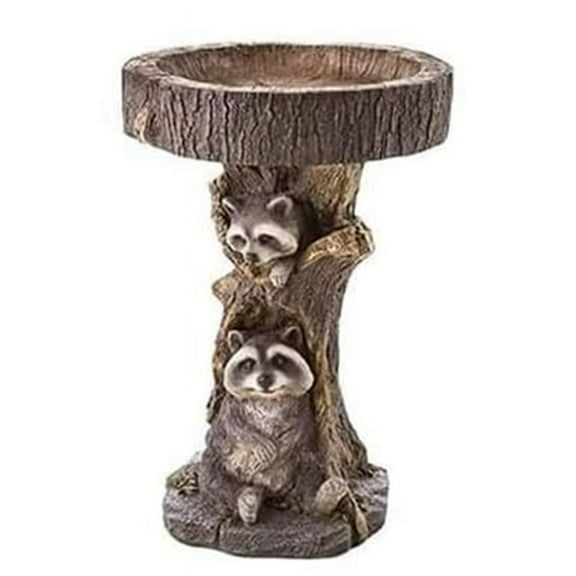 Fashionable and Cute Resin Water Basin, Resin Outdoor Bird Feeder Birdbath, Garden Courtyard Outdoor Decoration B