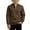 Coffee, variant on WOYY Toddler Boys Casual Active Sweatshirt Half Zip Long Sleeve Pullover Shirt, Sizes 4-5T