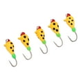 thumbnail image 3 of Ice Fishing Lures, 5 Pcs Durable Compact Easy To Use Ice Fishing Hooks  For Outdoor, 3 of 8