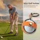 thumbnail image 5 of Funda protectora de golf de piel de vaca para entrenamiento de deportes de golf, soporte para bolsa de pelota (naranja) Likrtyny Deportes al aire libre Salida diaria Juego de fiesta, 5 of 8