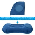 thumbnail image 4 of Uxcell Camping Pillow, Portable Camp Beach Pillow Lumbar Support for Hiking, Blue, 4 of 6
