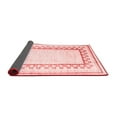 thumbnail image 2 of Ahgly Company Indoor Square Solid Red Modern Area Rugs, 3' Square, 2 of 4