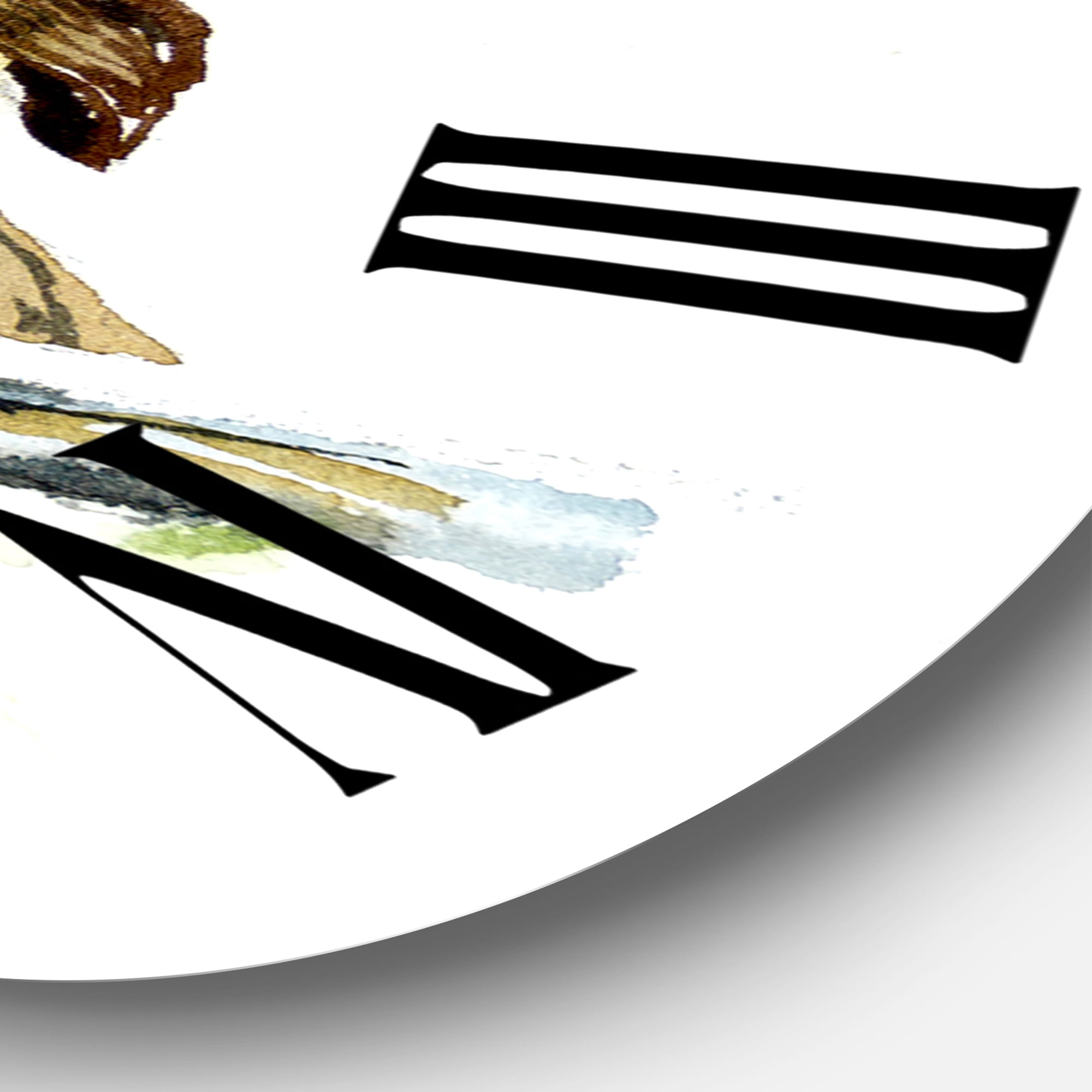 Designart 1 in Traditional Wall Clock