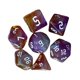 thumbnail image 2 of Paquete de 7 Dados Poliédricos Acrílicos Zulema para DND RPG MTG Juegos de D. D4 D6 D8 D10 D12 D20, 2 of 8