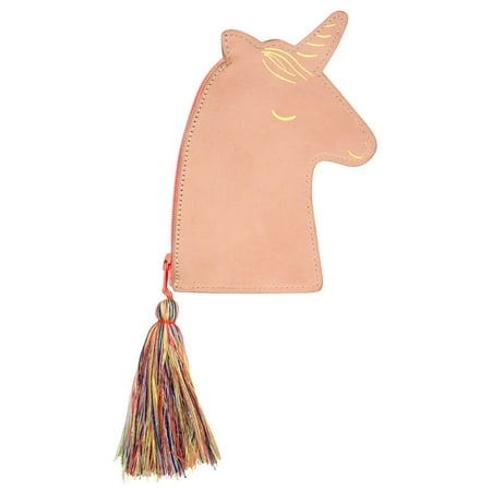 Leather Unicorn Coin Purse