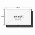 thumbnail image 2 of Projector Screen White Milk Shred Black Background Wrinkle-Free Design ,Wrinkle-Free, 2 of 6