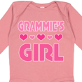 thumbnail image 4 of Inktastic Grammie Girl Granddaughter Gift Girls Long Sleeve Baby Bodysuit, 4 of 5