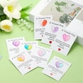 thumbnail image 4 of 8 Pack Pocket Hug Heart with Greeting Card, Pocket Hug Token Love Cards Cute A Little Resin Heart Shape Bulk for Friends Long Distance Relationship Gifts, 8 Color, 4 of 6