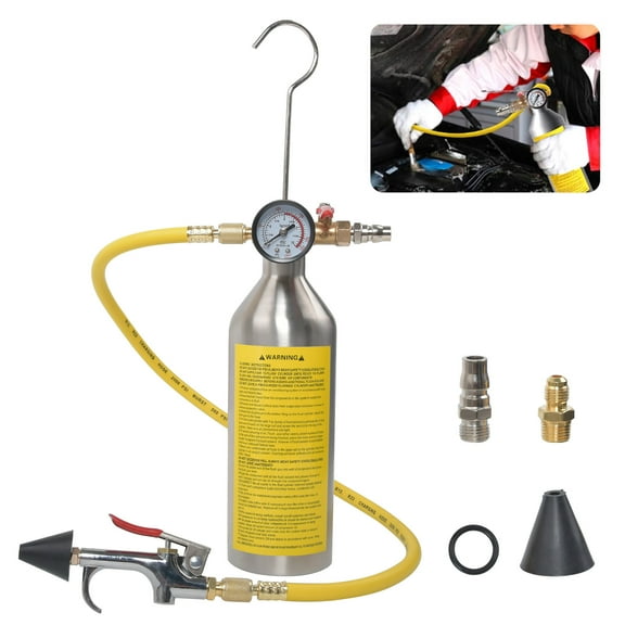 AC Flush Kit Car Air Conditioner System Clean For Auto R12 R22 R134A R404 R410A