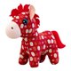 thumbnail image 2 of Muñeco de peluche de caballo, figura de peluche, suministros para año Nuevo chino, estatua de animal, escultura para hotel, festivales, sala de estar Estilo C 15 cm, 2 of 10