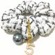 thumbnail image 1 of 1 unidad de gomas elásticas elegantes para mujer, banda elástica para el pelo, perla, accesorio de lujo, regalo JAMW Sencillez, 1 of 5