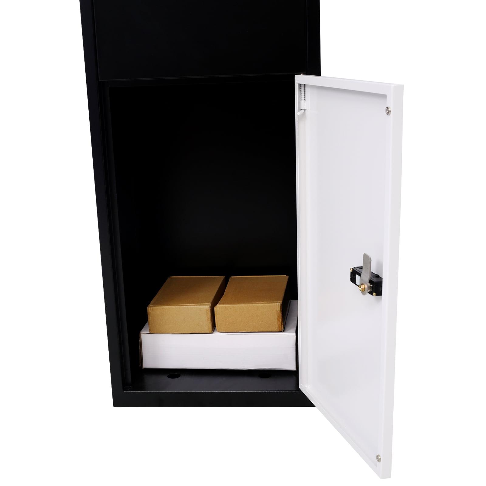 Express Mail Parcel Drop Box Weather Resistance Rust Prevention Anti-theft Design Easy Installation For Porch Courtyard