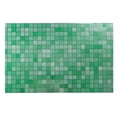 thumbnail image 2 of 45x70 Etiqueta De Pared Mosaico Papel De Aluminio Autoadhesivo Anti Aceite Impermeable Cartel De Pared Decoración perfecl  Etiqueta de pared autoadhesiva, 2 of 8
