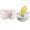 Blossom/Haze, variant on BIBS Pacifiers - Couture Collection | BPA-Free Baby Pacifier | Made in Denmark | Set of 2 Sage Color Premium Soothers | Size 6-18 Months