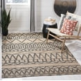 thumbnail image 2 of SAFAVIEH Kilim Merton Geometric Area Rug, Natural/Charcoal, 2' x 3', 2 of 8