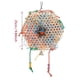thumbnail image 2 of Juguetes para pájaros, juguetes hexagonales para triturar forrajeo de pájaros, juguetes divertidos y seguros para masticar pájaros, accesorios para jaulas de pájaros para periquitos, cacatúa, 2 of 5