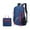 Dark Blue, variant on Litrail Large Capacity Waterproof Hiking Backpack - Lightweight Foldable Nylon Polyester Load Reduction for Outdoor Hiking Travel Sports