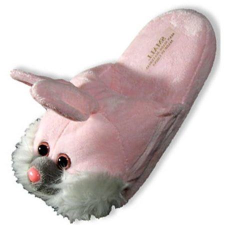 Tru-Fit - Girls Slide Animal Head Slipper - choose Cat, Bunny, Monkey or Pig - 30 Day Guarantee - FREE SHIPPING