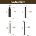 thumbnail image 4 of Camera Mount Extension Tube Aluminum Rod with 1/4" Threading for Stability, 4 of 6