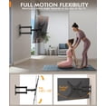 thumbnail image 4 of Soporte de pared para TV Solid As Mountain Full Motion, 26-55 pulgadas, 77 libras, 4 of 6