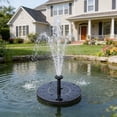 thumbnail image 1 of BotaniNest Solar Powered Outdoor For Garden With Bird Bath And Waterer | Solar Water Feature For Patio Yard, 1 of 6