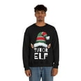 thumbnail image 4 of Tutor Teacher Elf Unisex Sweatshirt, S-2XL Christmas Holidays Xmas Elves, 4 of 9