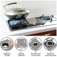 thumbnail image 4 of 4 Pcs Gas Stove Protectors Cooker Cover Liner Clean Mat Pads Gas Stove Stovetop Protector Home Kitchen Cookware Accessories, 4 of 5