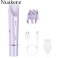 thumbnail image 1 of SUTENGDA 1pc  Dual-Head Electric Hair Trimmer for Women  Rechargeable 400mAh Lithium Battery  USB Charging  Multipurpose Bikini Razor and Face Shaver for Body  Arms  Thighs - Ideal New Ye, 1 of 6