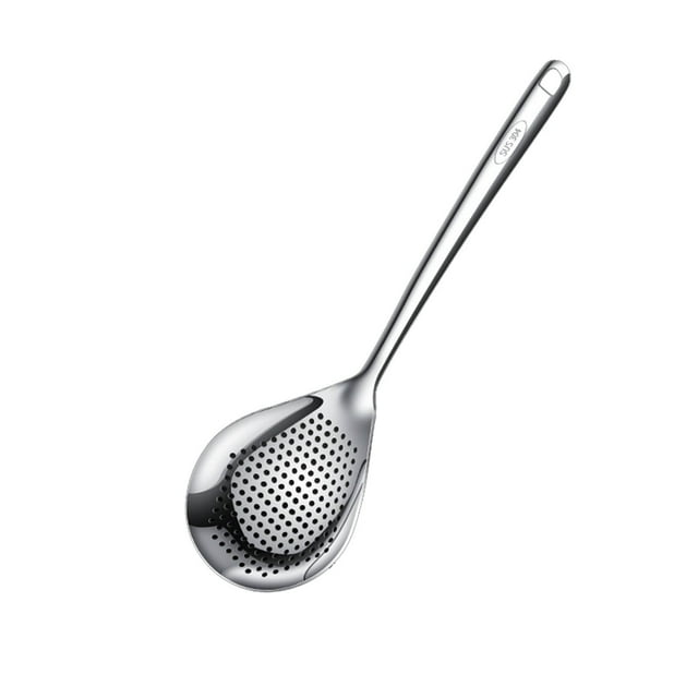 Fine Mesh Stainless Steel Colander Strainer 2024 Oil Filter Skimming Grease Foam Spoon Kitchen Cooking Utensil With Long Handle