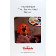 Creative Hobbies Un-Glazed Ceramic Bisque Tiles for Decorating with Underglazes and Glazes, 4.25 X 4.25 Inch Square, Includes How to Paint Bisque Book - Pack of 10
