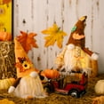 thumbnail image 6 of GYRATEDREAM For Thanksgiving Day Gift Table Ornament Plush Scandinavian Swedish Tomte Gnomes Halloween Decorations Fall Dwarf Elf Dolls Autumn Gnomes Fall Gnomes, 6 of 9