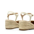 thumbnail image 3 of DREAM PAIRS Women's Espadrilles Closed Toe Ankle Strap Wedge Sandals Dressy Summer Platform Heel Sandals, 3 of 7