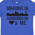 thumbnail image 4 of Inktastic Albuquerque New Mexico Someone Loves Me Skyline Boys or Girls Toddler T-Shirt, 4 of 5