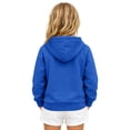 thumbnail image 4 of Resicozy Hoodies for Girls Cute Zip Up Fleece Hooded Sweatshirt for Kids,Teen Fashion Casual Sweatshirts with Pockets Blue M, 4 of 6