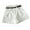 White, variant on ZenCart Women Suit Shorts High Waist Zipper Fly Solid Color Casual Suit Shorts with Pockets Versatile Summer Shorts