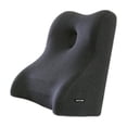 thumbnail image 4 of Cojín de soporte lumbar para la espalda, almohada boca abajo, almohada transpirable de elevación de piernas, cojín de espuma viscoelástica para Gris oscuro, 4 of 8