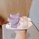 thumbnail image 5 of Sandalias para niños Toes zapatos planos sandalias de verano sin deslizamiento SOLO (28) Purple, 5 of 6