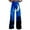 Navy, variant on Wide Leg Pants Woman 2025 New Summer Flower Lightweight And Loose Casual Colorful Imitation Jeans Travel Pants