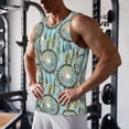 thumbnail image 5 of KLL Boho Dreamcatcher 1 Print Men's Muscle Gym Workout Stringer Tank Tops Bodybuilding Fitness T-Shirts Tank Tops Men-XX-Large, 5 of 7