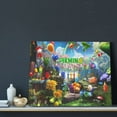 thumbnail image 4 of Saiise Pikmin Frameless Canvas Wall Art - Abstract Modern Artwork for Living Room, Bedroom, Office - Ready to Hang, Vibrant Colors, Ideal Gift Idea- 16"x20", 4 of 7